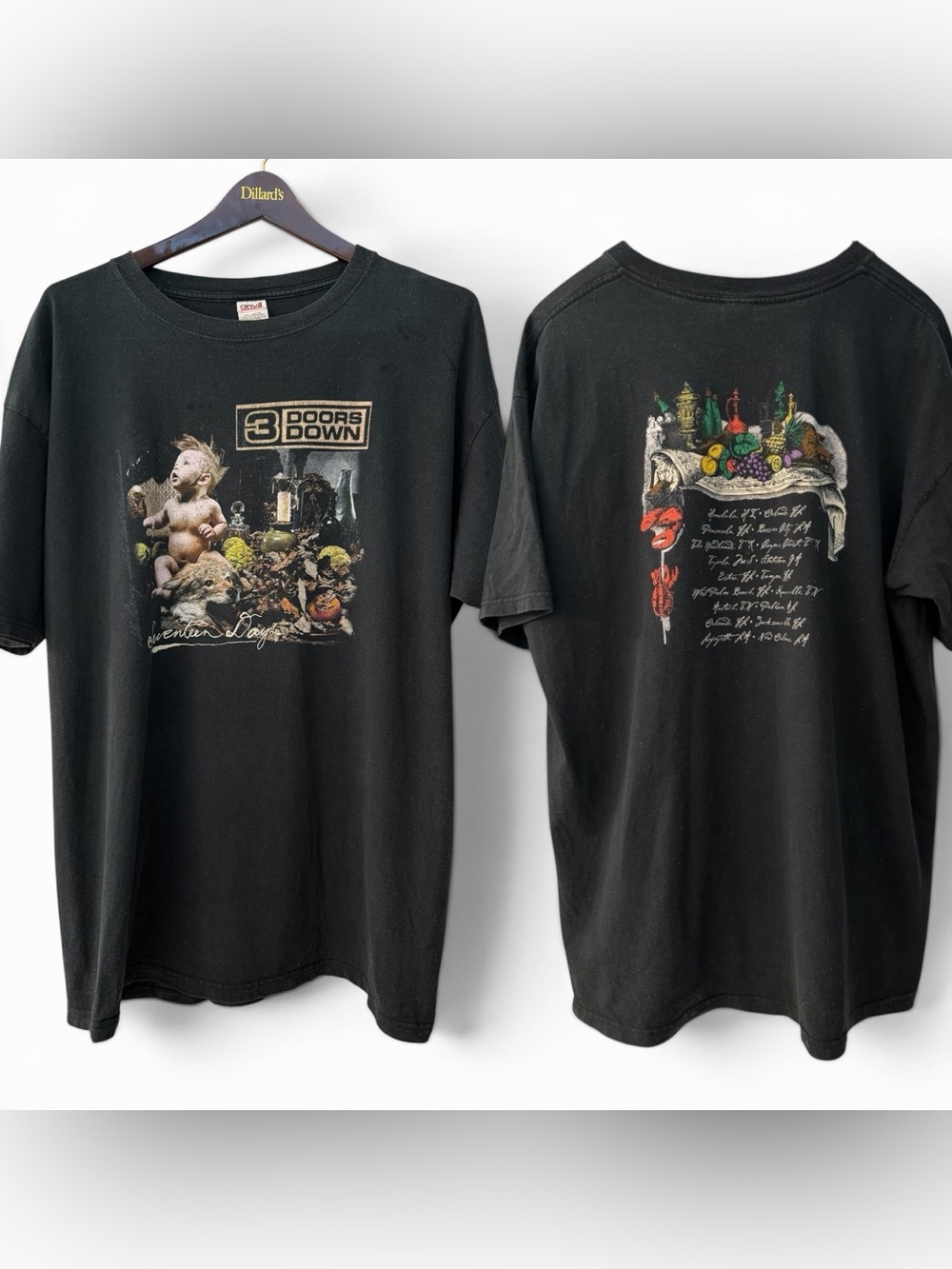 3 Doors Down 2005 Concert T-Shirt